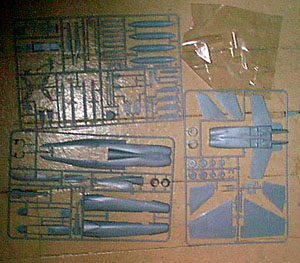 F-18 Parts Layout