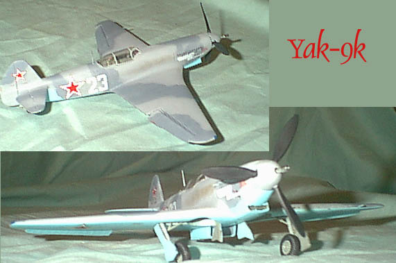 The finished Yak 9k