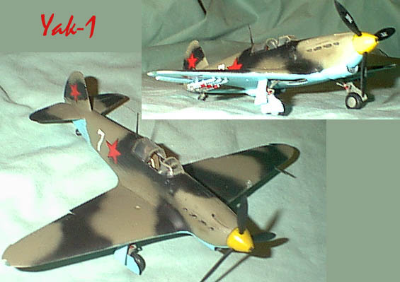 Completed views of Yak-1